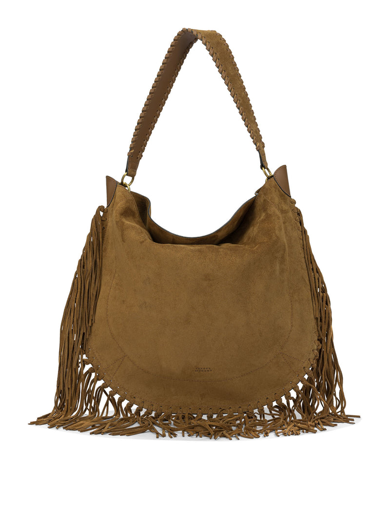 Isabel Marant Isabel Marant Oskan Hobo Soft Medium Shoulder Bag Brown - World Class Fashion
