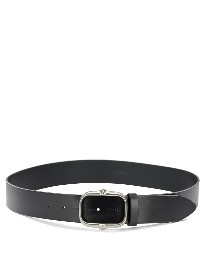 Isabel Marant Isabel Marant Holis Leather Belt Black - World Class Fashion