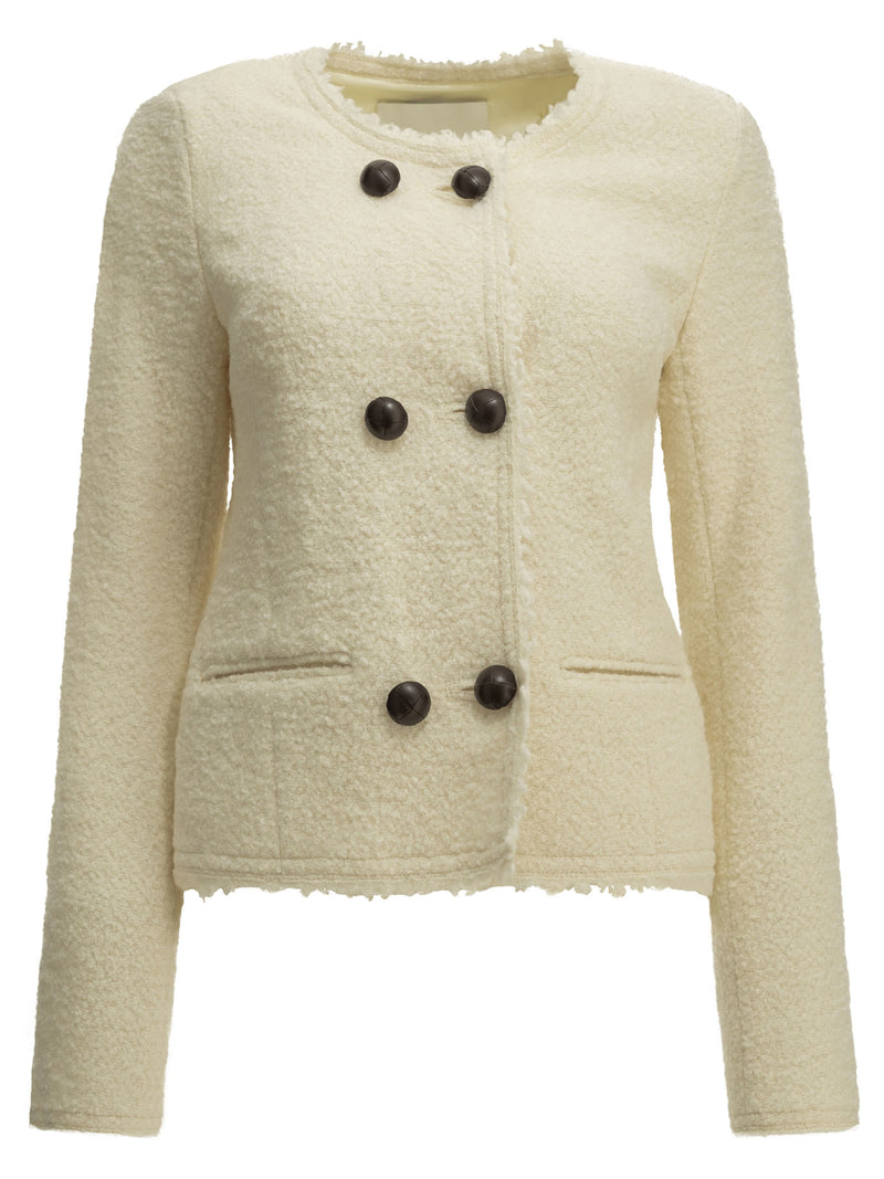 Isabel Marant Isabel Marant Suely Blazer White - World Class Fashion