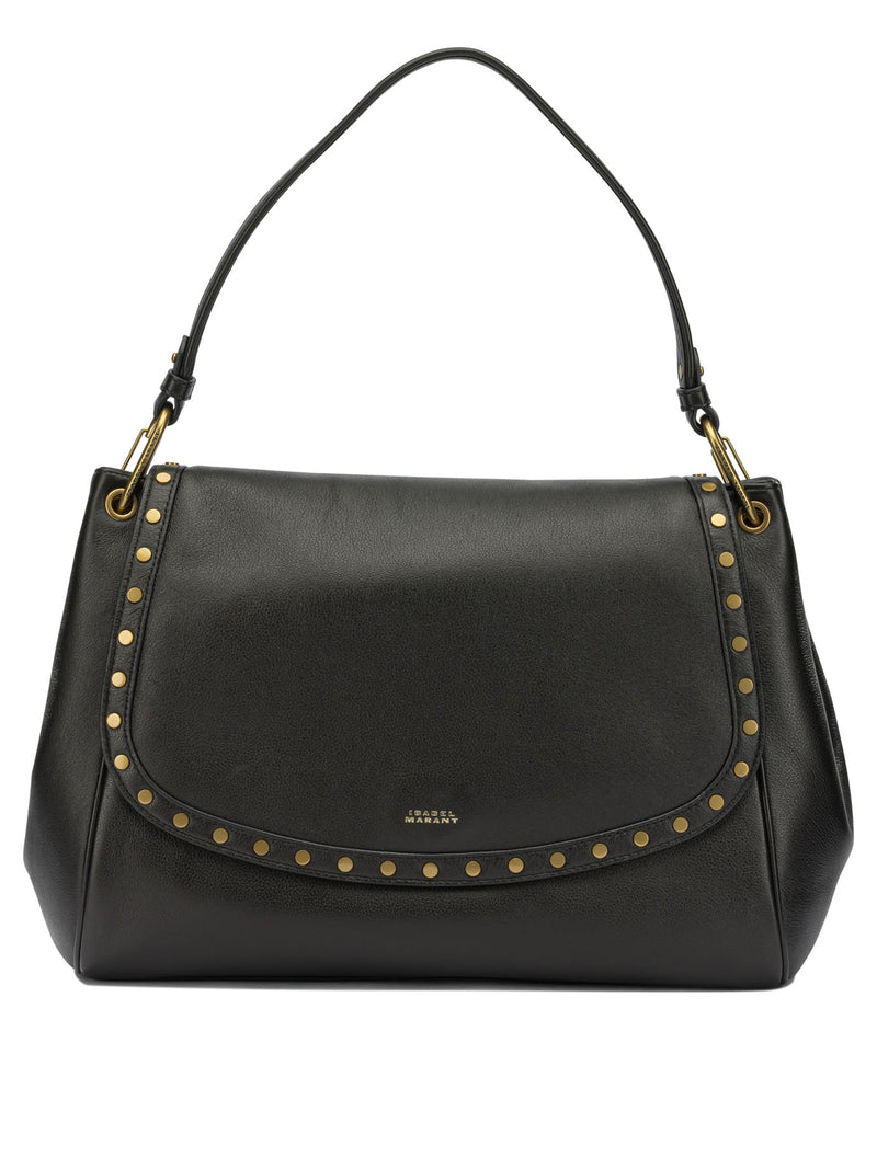 Isabel Marant Isabel Marant Chany Medium Shoulder Bag Black - World Class Fashion