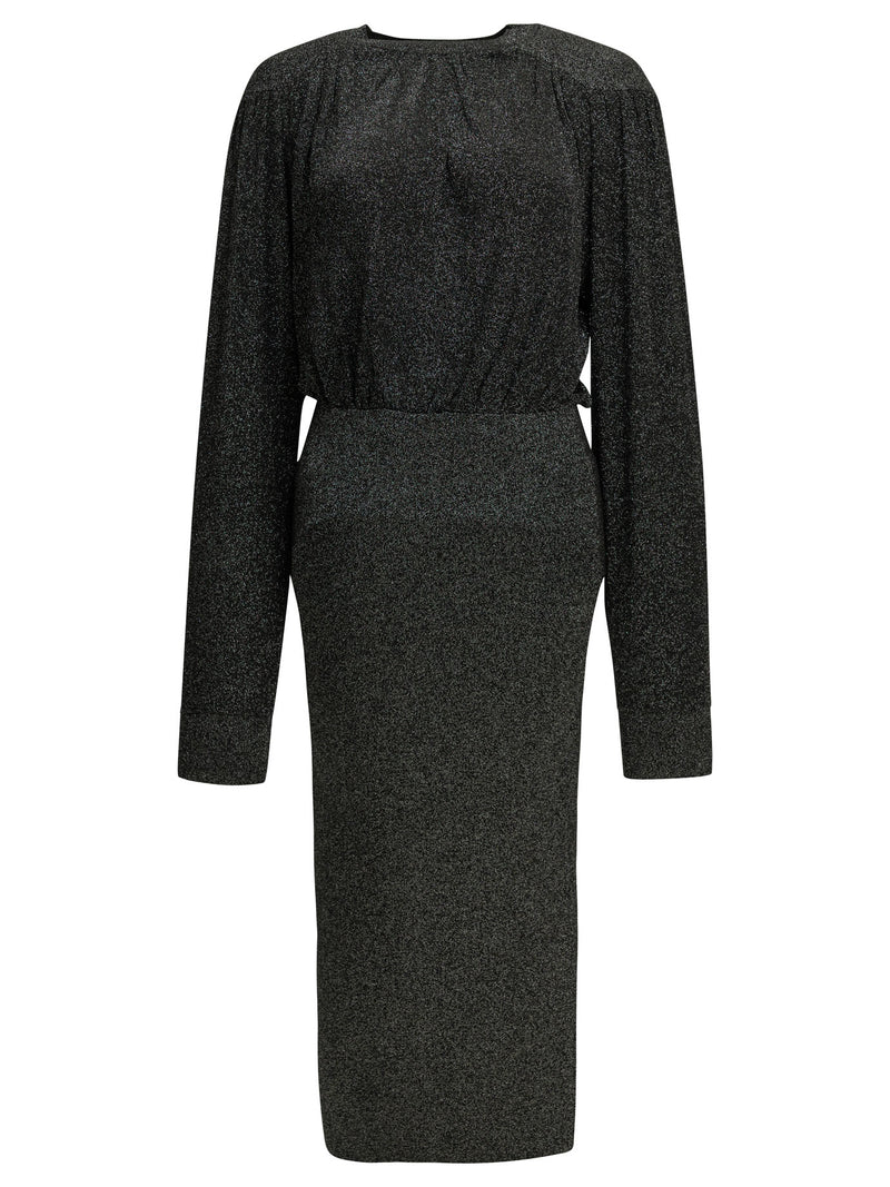 Isabel Marant Isabel Marant Aliza Midi Dress Black - World Class Fashion