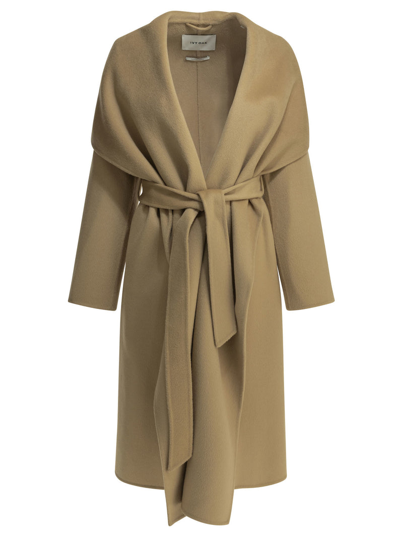 Ivy Oak Ivy Oak Carrie Wool Jacket Beige Women - World Class Fashion