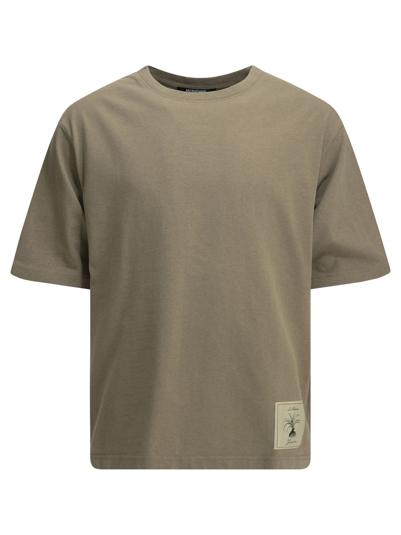 Jacquemus Jacquemus Torneo Crew-neck T-shirt Grey Men - World Class Fashion