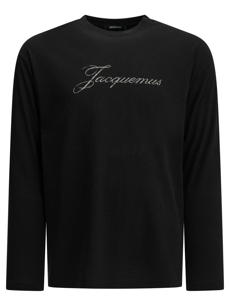 Jacquemus Jacquemus Crew-neck T-shirt Black Women - World Class Fashion