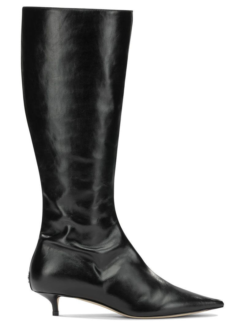 Jimmy Choo Jimmy Choo Amis 35mm Knee-high Boots Black - World Class Fashion