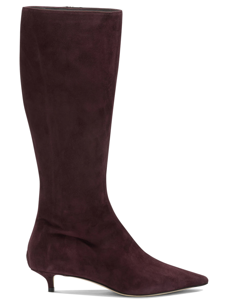 Jimmy Choo Jimmy Choo Amis 35mm Knee-high Boots Bordeaux - World Class Fashion