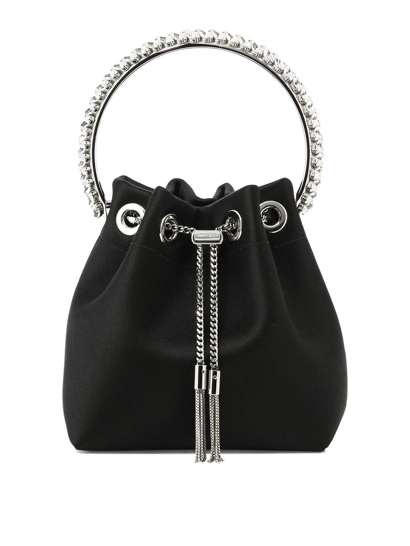 Jimmy Choo Jimmy Choo Bon Bon Mini Handbag Black - World Class Fashion