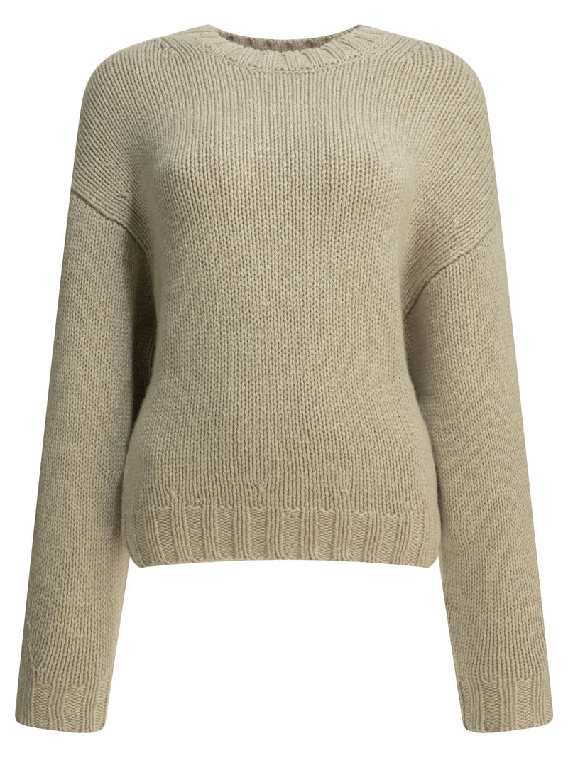 Khaite Khaite Gemma Crew-neck Sweater White Women - World Class Fashion