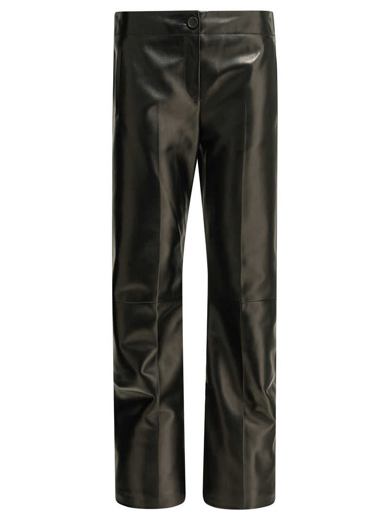 Khaite Pantalones Sastre Mita Khaite Negros para Mujer - World Class Fashion