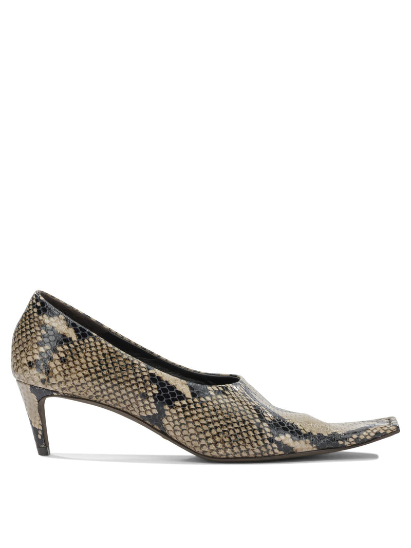 Khaite Khaite Marlene 50mm Pumps Beige Women - World Class Fashion
