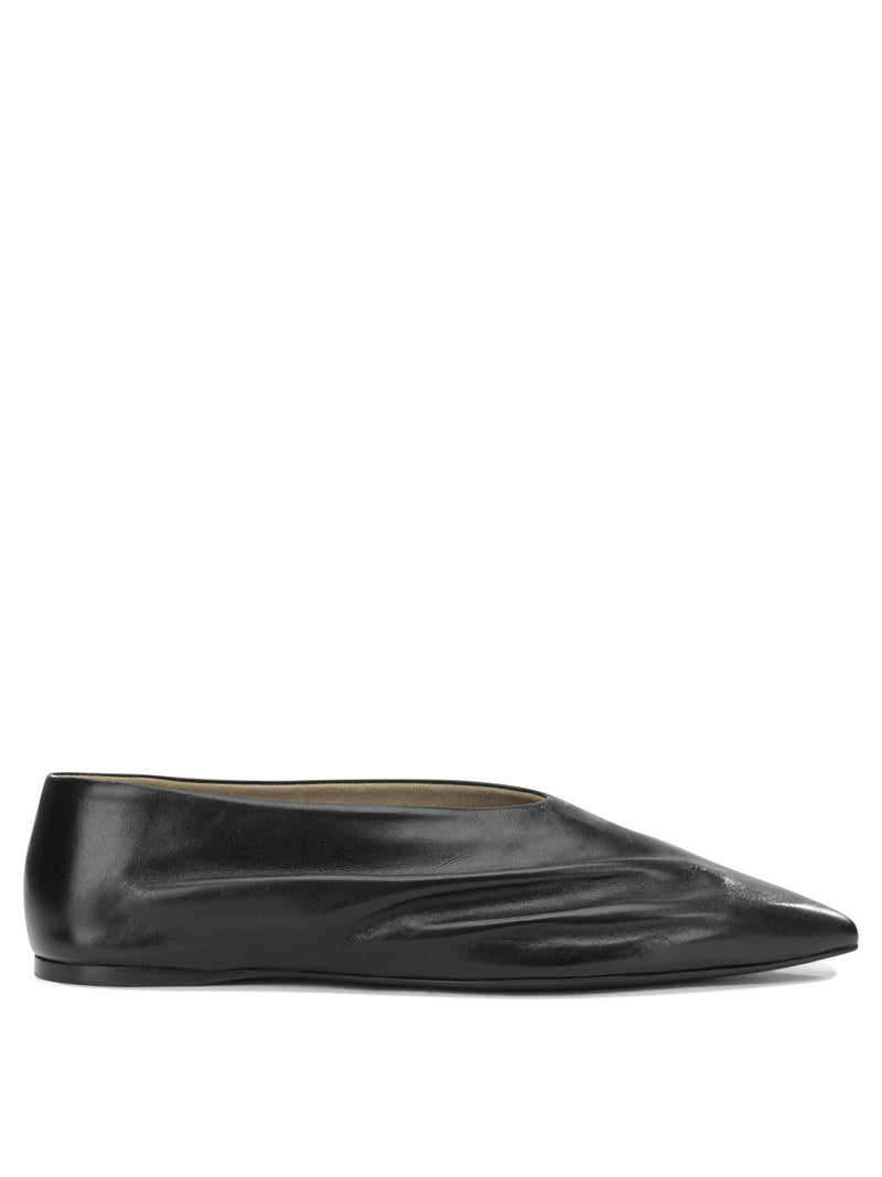 Khaite Khaite Miriam Classic Ballet Flats Black - World Class Fashion