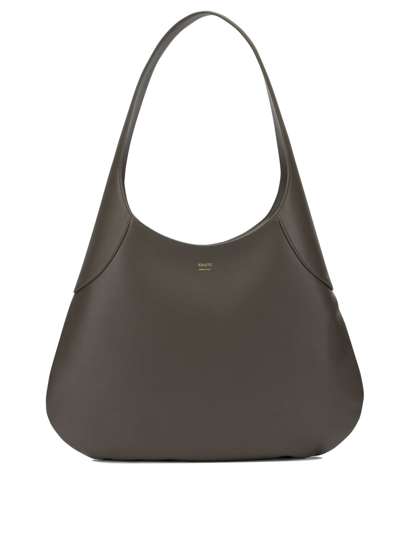 Khaite Khaite Joan Hobo Large Shoulder Bag Brown - World Class Fashion