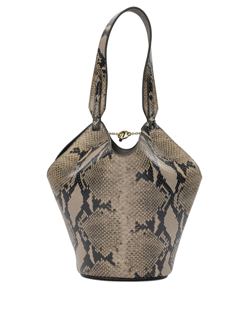 Khaite Khaite Lotus Small Shoulder Bag Beige - World Class Fashion