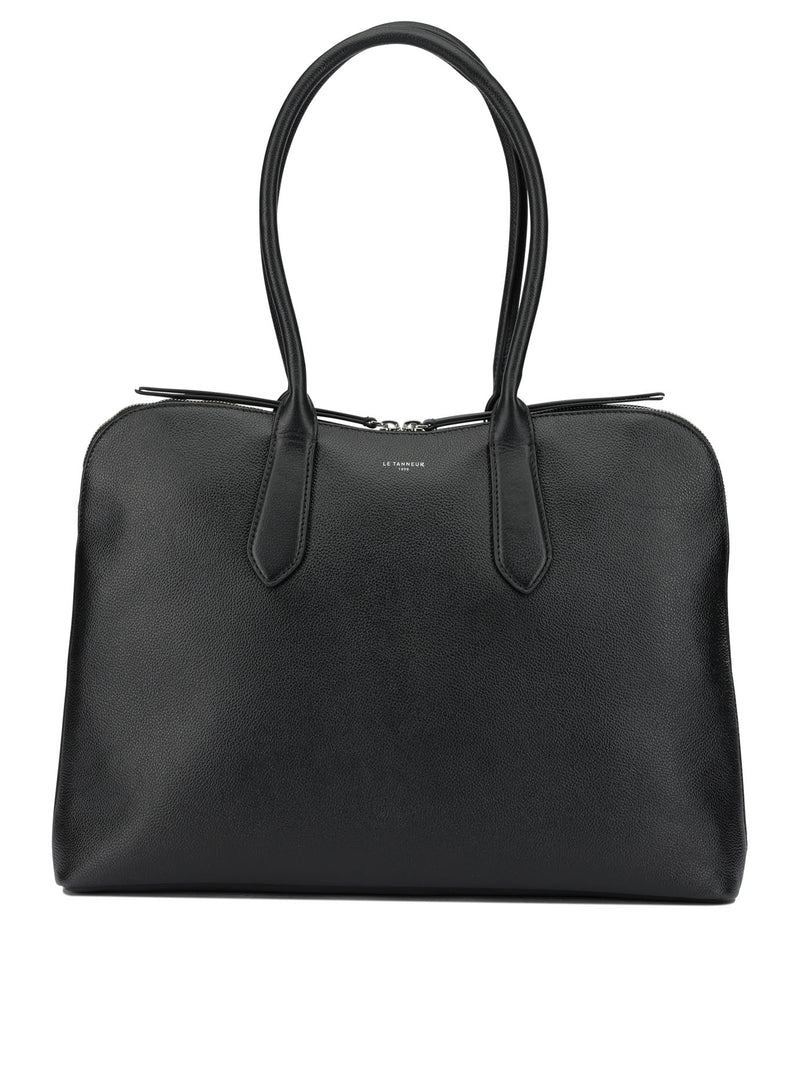 Le Tanneur Le Tanneur TAPO4000N01 Black Women Shoulder Bag - World Class Fashion