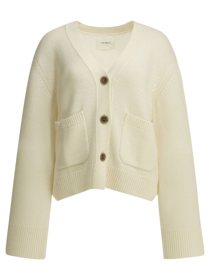 Lisa Yang Lisa Yang Cashmere Knitwear White Women - World Class Fashion