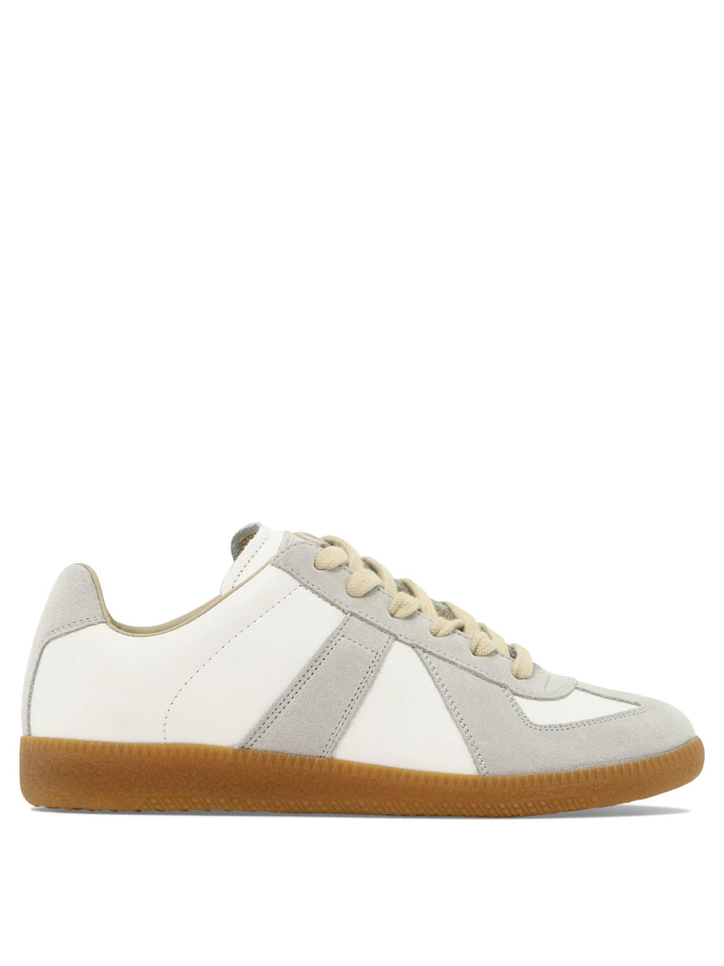 Maison Margiela Maison Margiela Replica Low-top Sneakers White - World Class Fashion