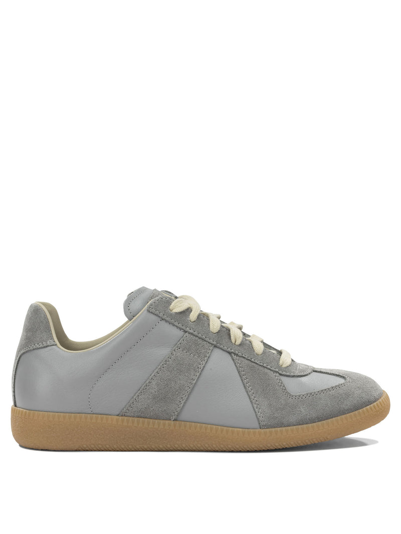 Maison Margiela Maison Margiela Replica Low-top Sneakers Light Blue - World Class Fashion