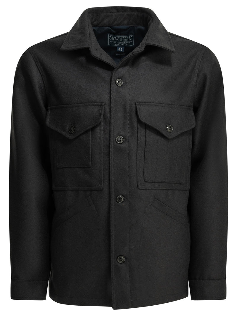 Manifattura Ceccarelli Manifattura Ceccarelli Cruiser Short Coat Navy - World Class Fashion