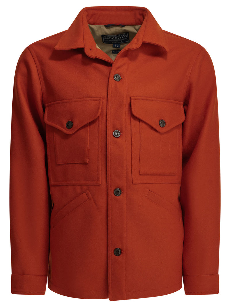Manifattura Ceccarelli Manifattura Ceccarelli Cruiser Short Coat Red - World Class Fashion