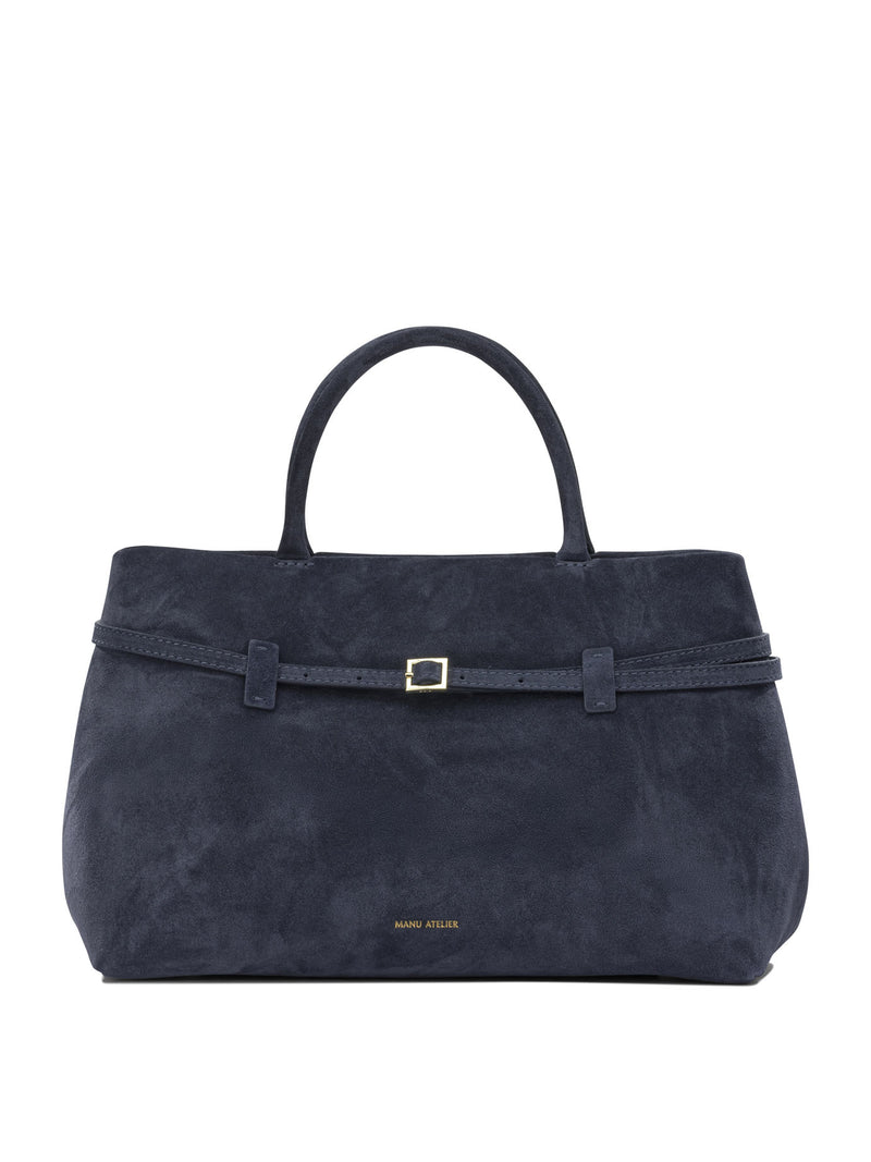 Manu Atelier Manu Atelier Le Cambon 35 Medium Handbag Dark Navy - World Class Fashion