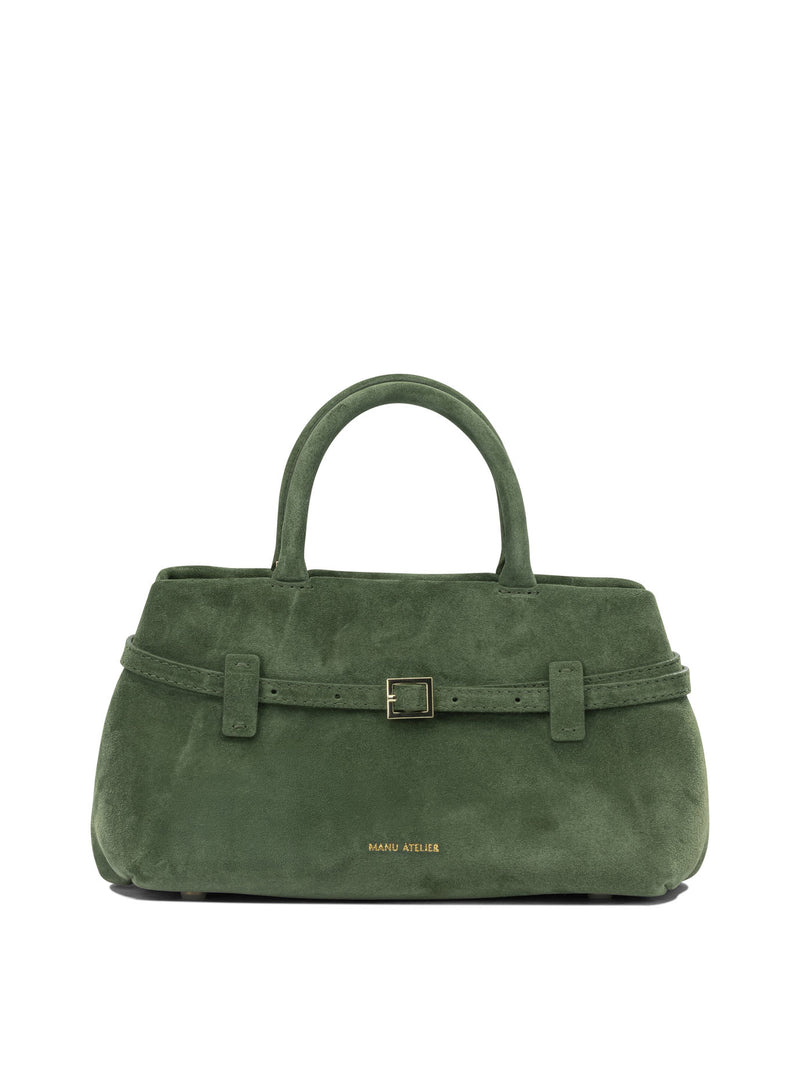 Manu Atelier Manu Atelier Le Cambon 35 Medium Handbag Green - World Class Fashion