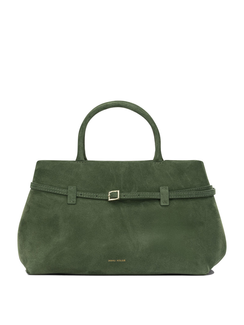 Manu Atelier Manu Atelier Le Cambon 35 Medium Handbag Green - World Class Fashion