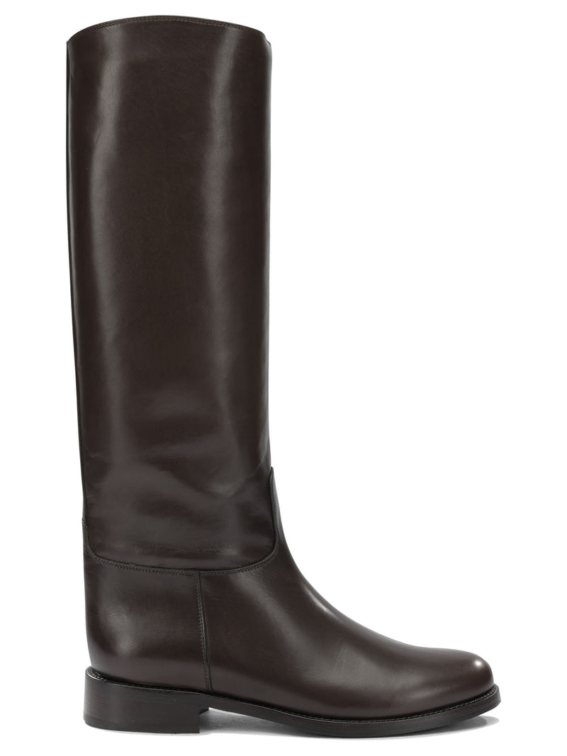 Maretto Maretto Women's Brown Leather Boots - World Class Fashion