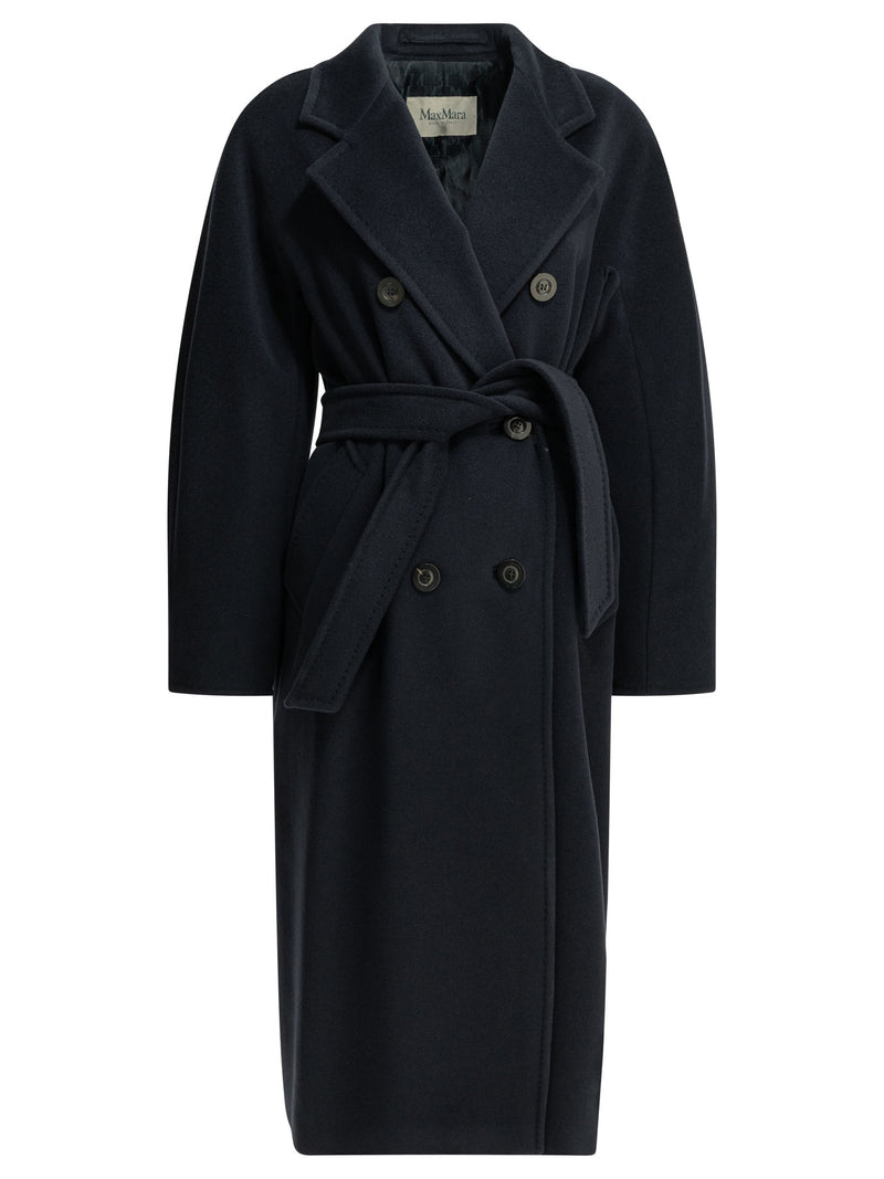 Max Mara Max Mara Icon Long Coat Blue - World Class Fashion