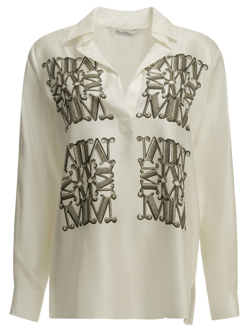 Max Mara Max Mara Silk Blouse White Women - World Class Fashion