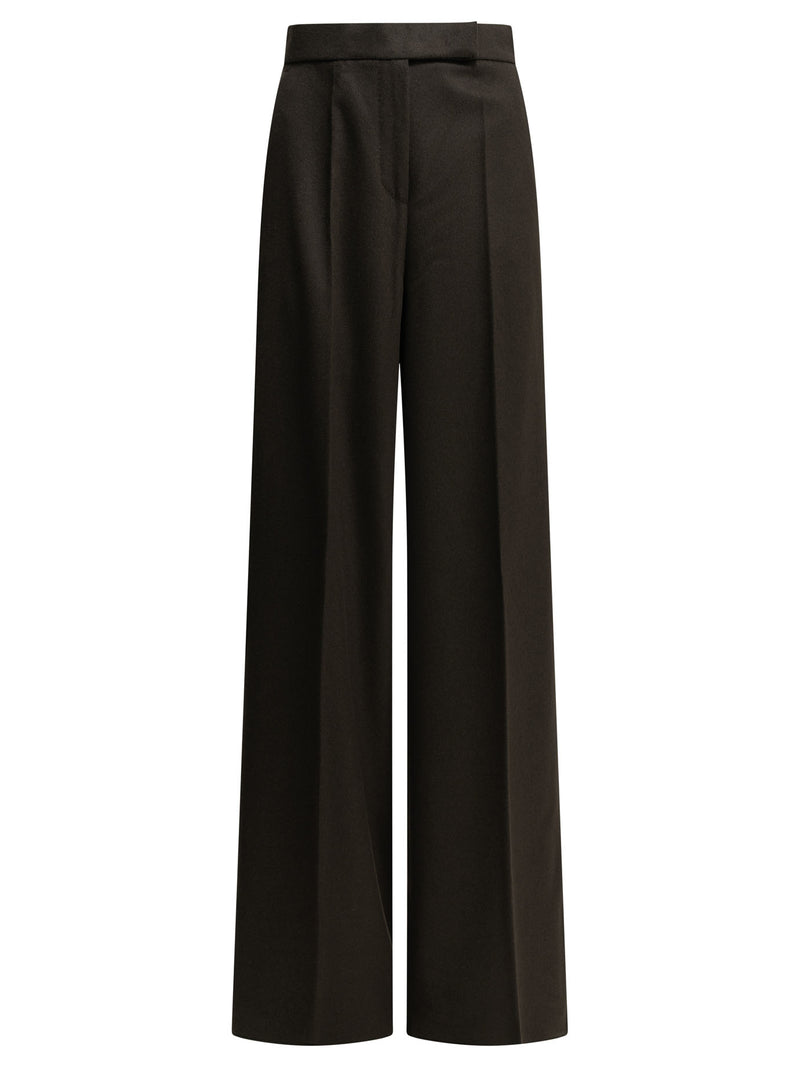 Max Mara Max Mara Tailored Camel-colored Pants Brown Women - World Class Fashion
