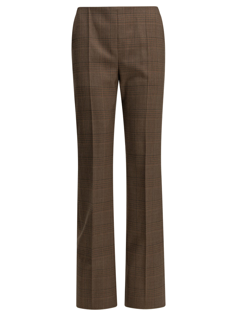 Max Mara Max Mara Tailored Wool Pants Brown Women - World Class Fashion