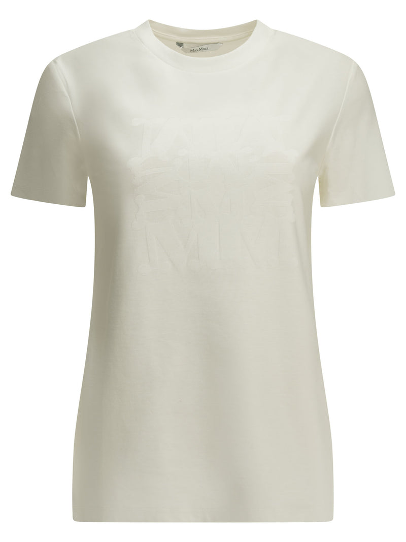 Max Mara Max Mara Crewneck T-shirt White Women - World Class Fashion
