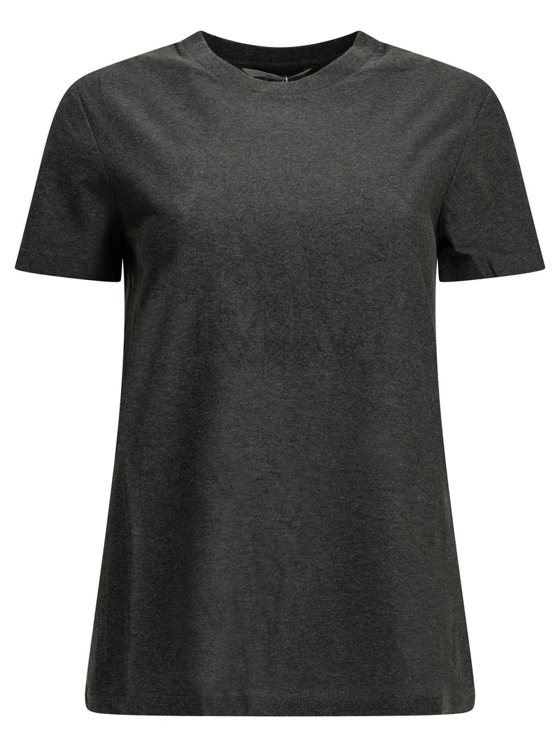 Max Mara Max Mara Crewneck T-shirt Grey Women - World Class Fashion