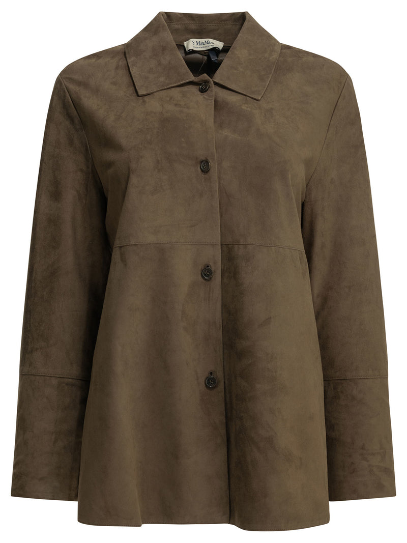 Max Mara S Max Mara S Suede Jacket - World Class Fashion