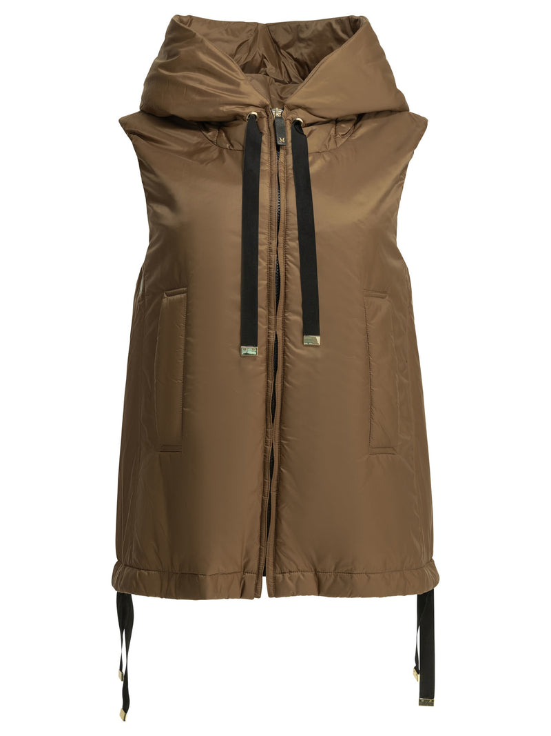Max Mara The Cube Max Mara The Cube Water-repellent Sleeveless Jacket - World Class Fashion