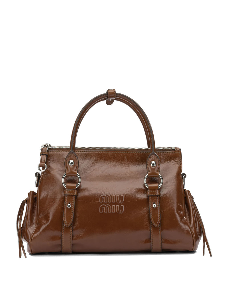 Miu Miu Miu Miu Small Handbag Brown Women - World Class Fashion
