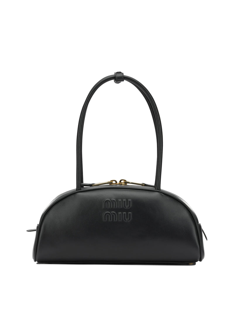 Miu Miu Bolso de mano mediano Beau de Miu Miu en color negro - World Class Fashion