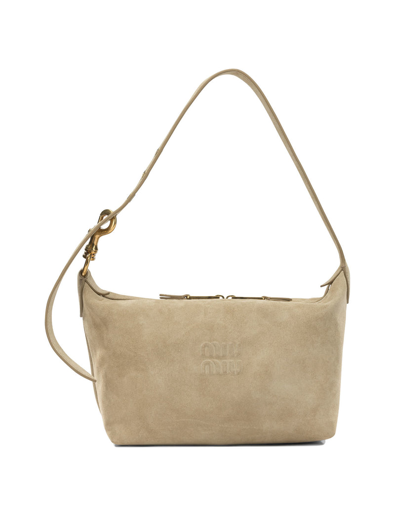 Miu Miu Miu Miu Small Shoulder Bag Beige Women - World Class Fashion