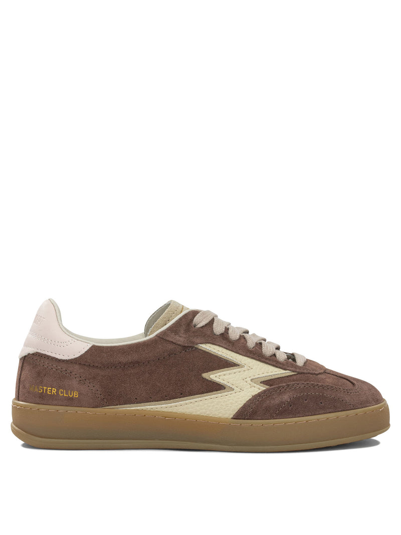 Moaconcept Moaconcept Women's Brown Suede Sneakers - World Class Fashion