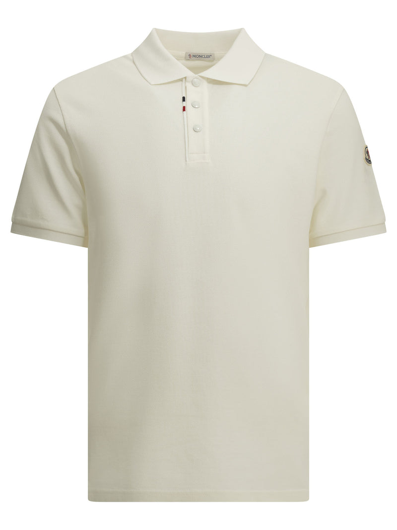 Moncler Moncler Button-down Polo Shirt White Men - World Class Fashion