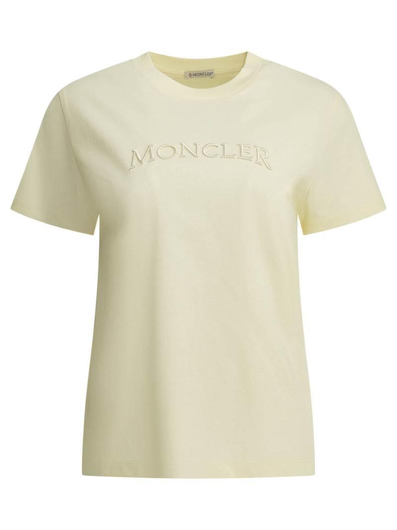 Moncler Moncler Crewneck T-shirt White Women - World Class Fashion