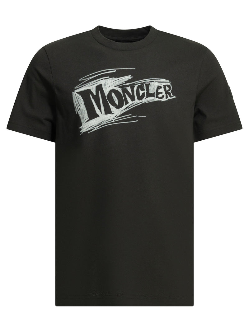 Moncler Moncler Crewneck T-shirt Black Men - World Class Fashion