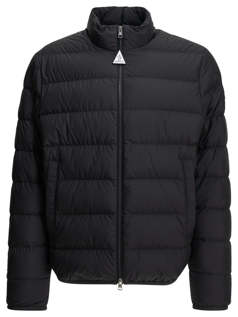 Moncler Moncler Baudinet Short Down Jacket Blue - World Class Fashion