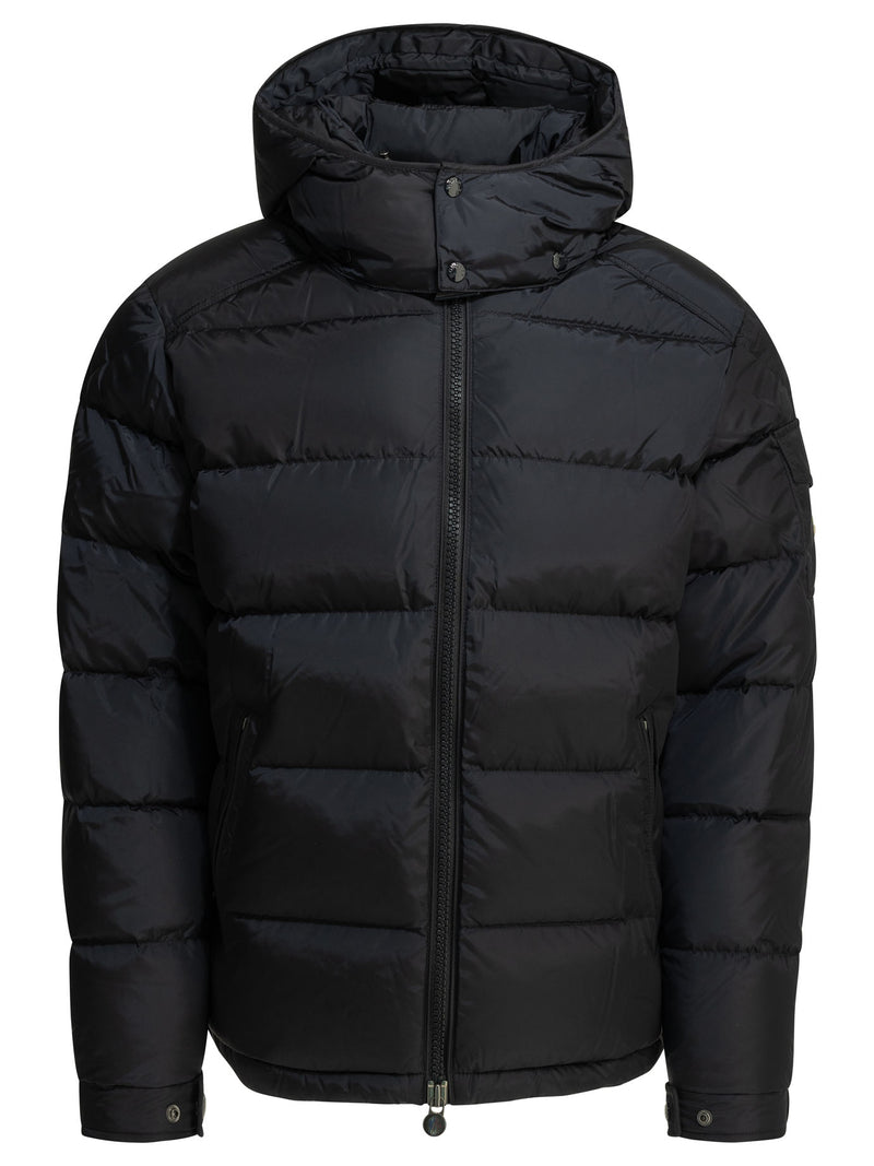 Moncler Moncler Maya Short Down Jacket Blue Men - World Class Fashion