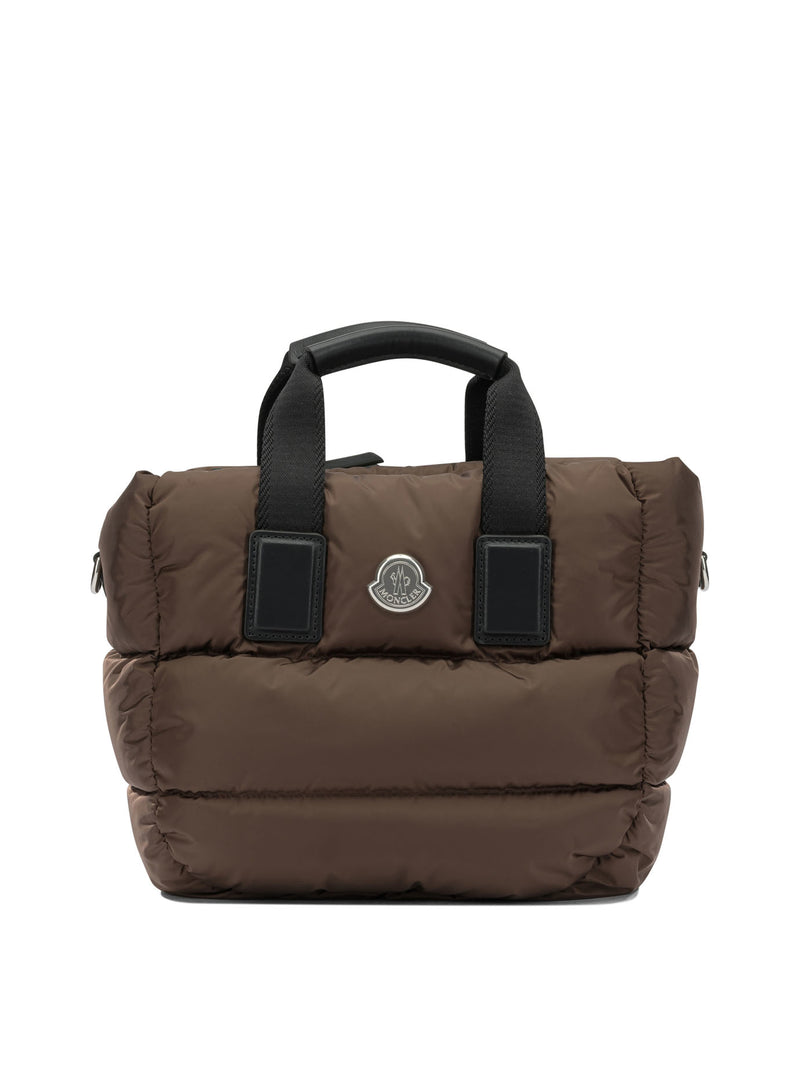 Moncler Moncler Caradoc Small Handbag Brown - World Class Fashion