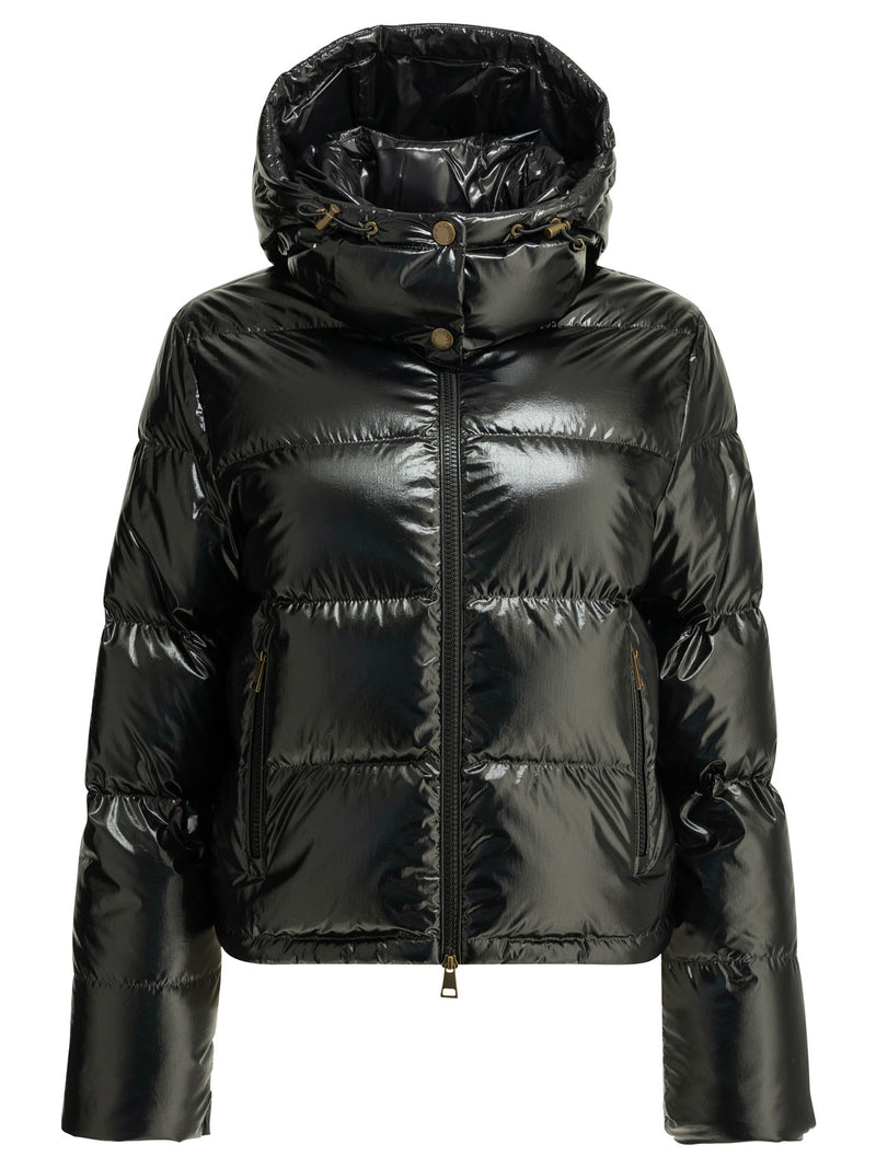 Moncler Moncler Niveole Short Down Jacket Black - World Class Fashion