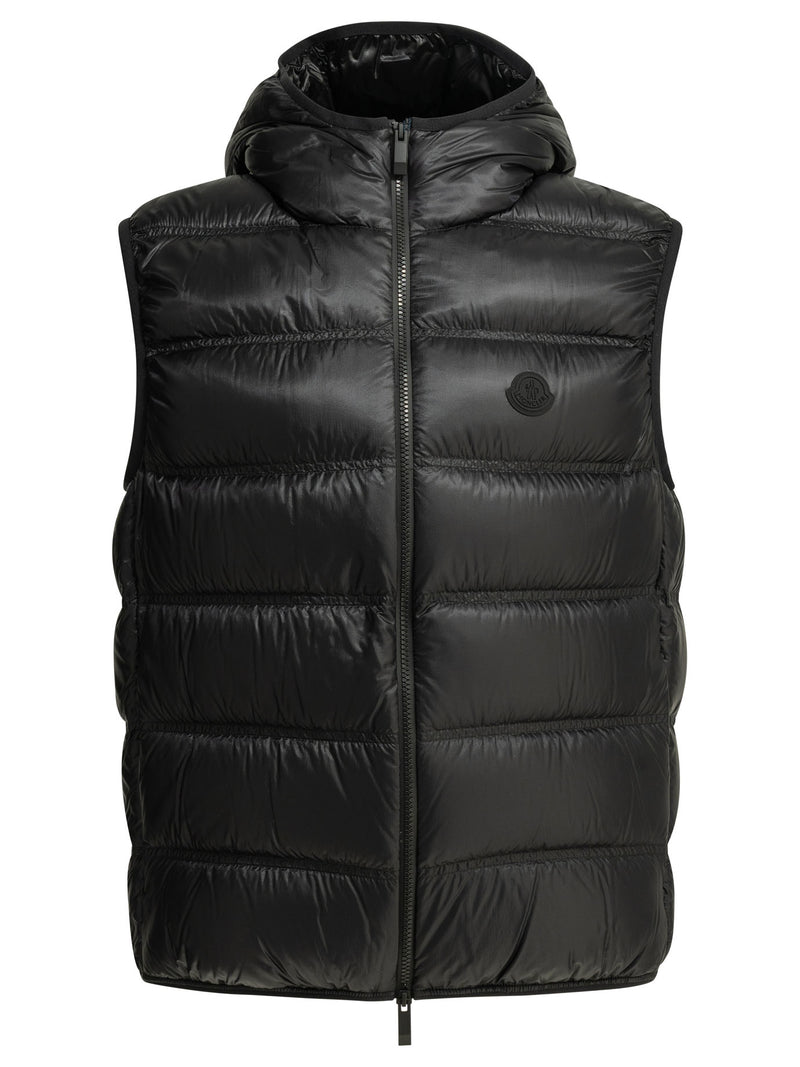 Moncler Moncler Panestrel Sleeveless Jacket Black - World Class Fashion