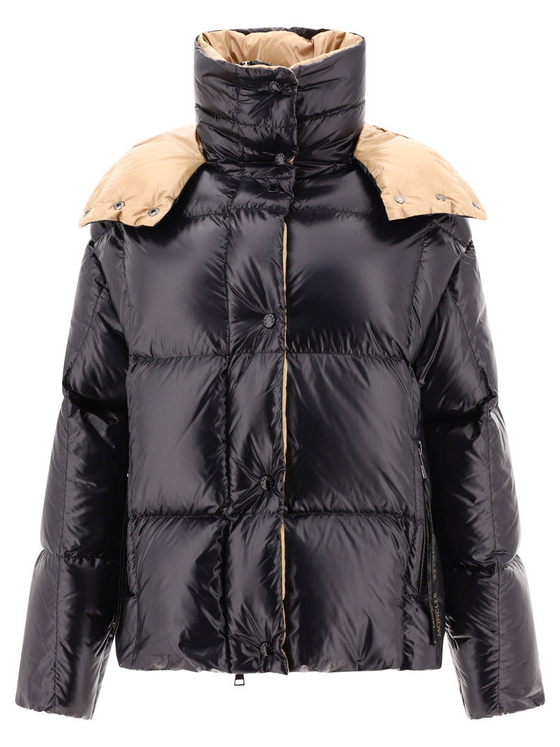 Moncler Moncler Parana Short Down Jacket Black Women - World Class Fashion