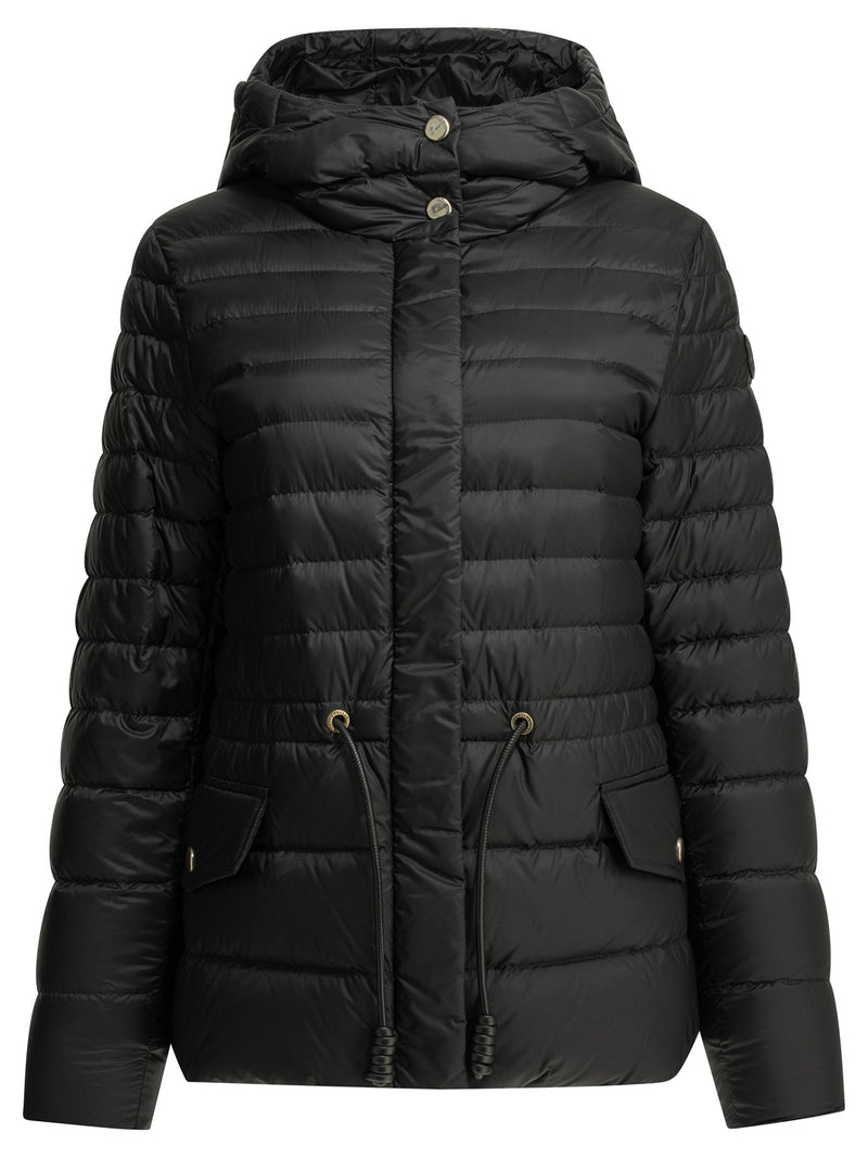 Moncler Moncler Raies Short Down Jacket Black Women - World Class Fashion