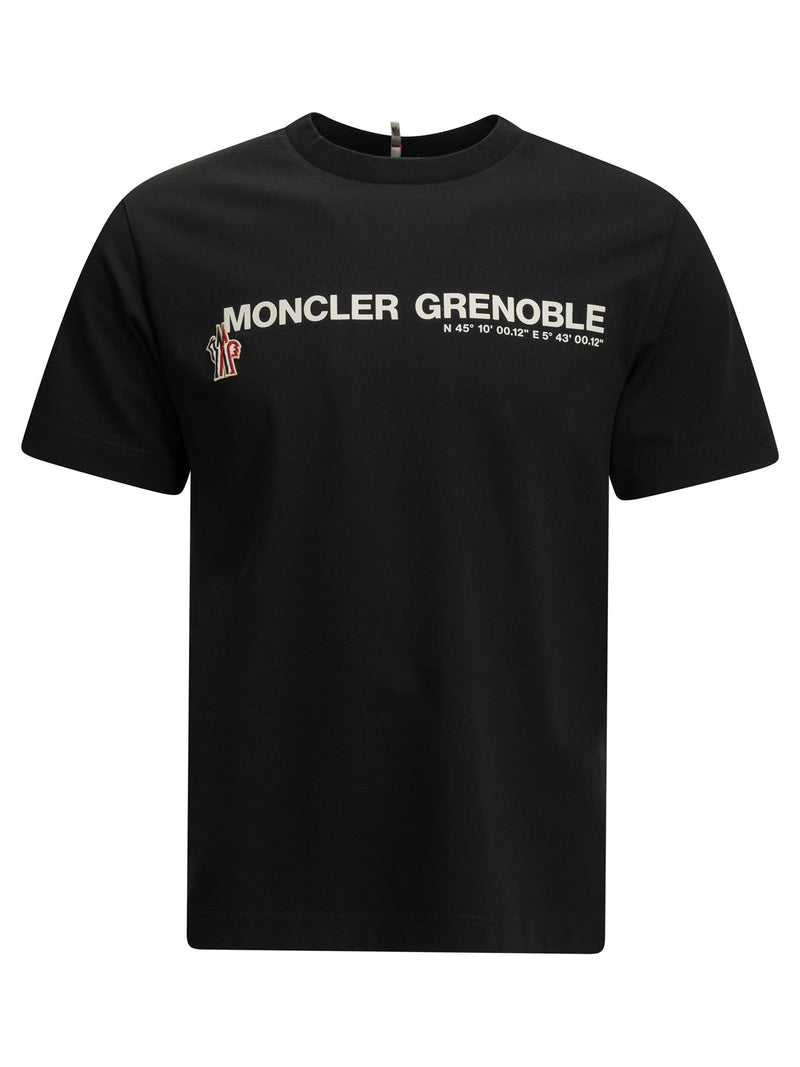 Moncler Grenoble Moncler Grenoble Crewneck T-shirt Black Men - World Class Fashion